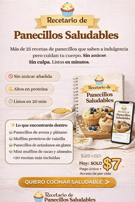 Recetario de Panecillos Saludables - Más de 25 recetas de panecillos